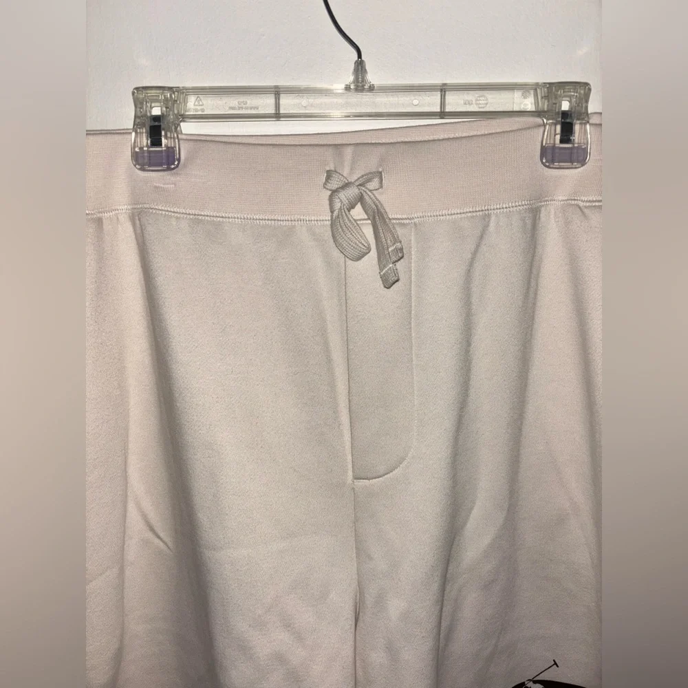 NWT Polo Ralph Lauren Sweat Shorts Mens 3XB Beige Drawstring Big Pony Logo